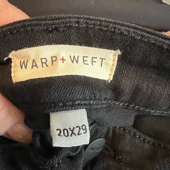 Warp + Weft Black Skinny JFK Jeans. G-0136 - Picture 3 of 5